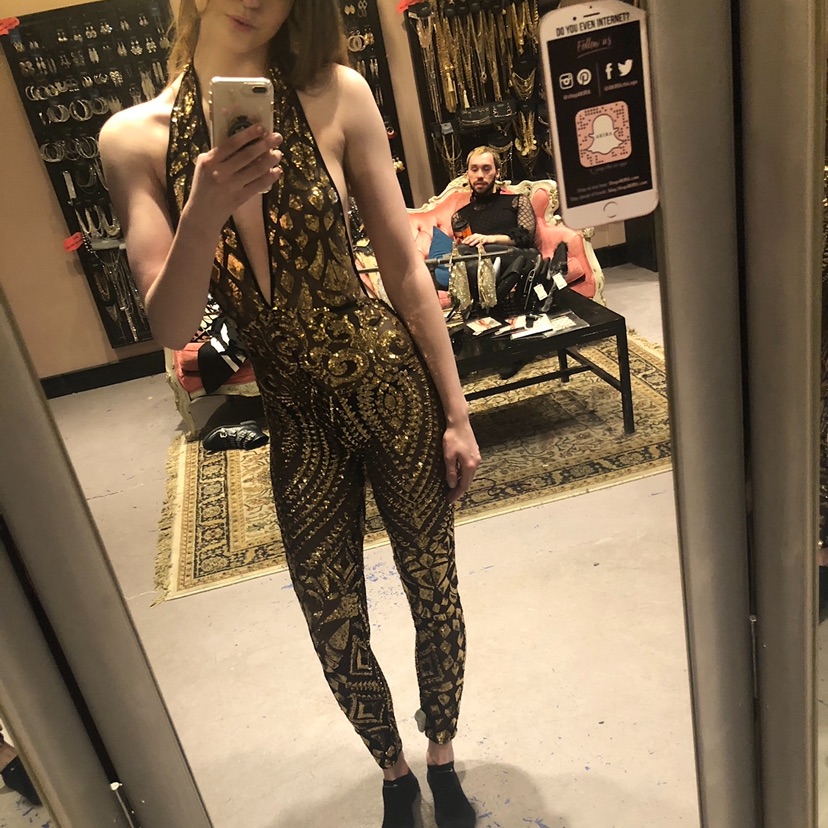 Sequin Jumper!